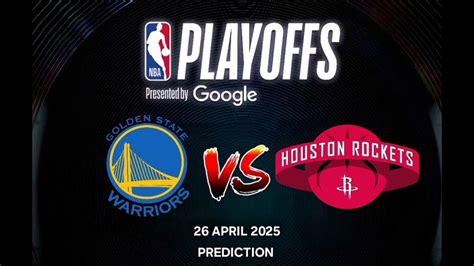 golden state vs houston prediction.